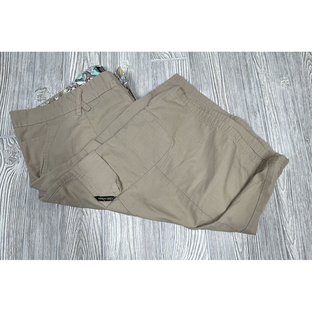 LRG Light Tan‎ Lightweight Shorts Birthday Gift Outdoors Mens SZ 42 x 12 US
